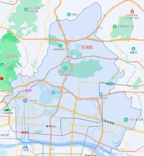 天河区是广州租房市场热度最高的区域,区域内有珠江新城,体育中心