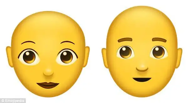 emoji又出新表情了!光头和红发人士也将拥有专属表情