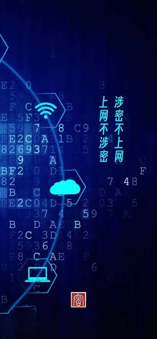 【保密】保密提醒手机壁纸,屏保来了,快收藏!