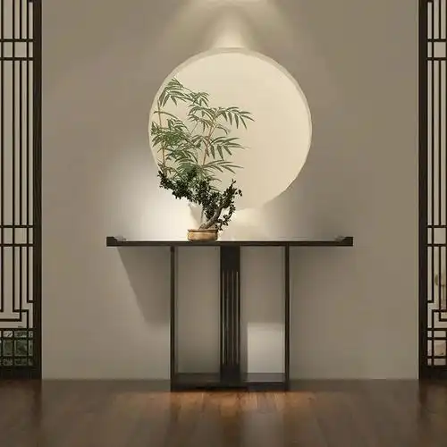 新中式玄关有多美