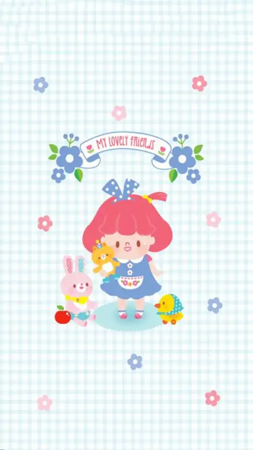 简单 萌系 卡通 手绘 插画 文艺 森系 少女心 可爱 清新 简约 平铺