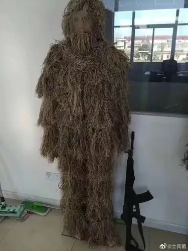 部队里的吉利服_高清图集_新浪网