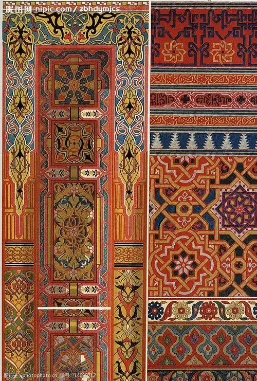 外国古典纹样图片