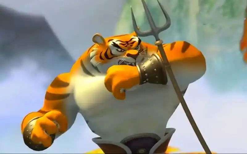 十二生肖:霹雳虎学会金刚拳成就王者,旋风爪被暴打!