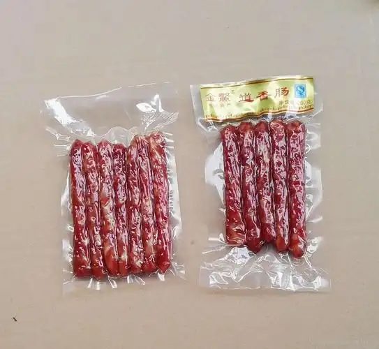 供应成都广式香肠真空包装袋交货