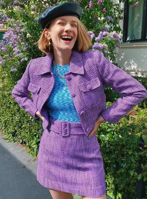 尝试一下高贵的深紫色,时尚又极具个性!_色彩_颜色_蓝色