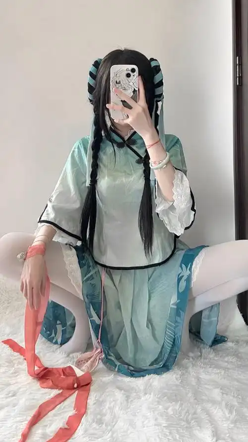 cosplay #白色裤袜