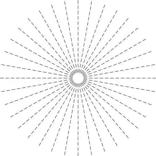 一图自测散光散光患者眼中的世界原来是这样的