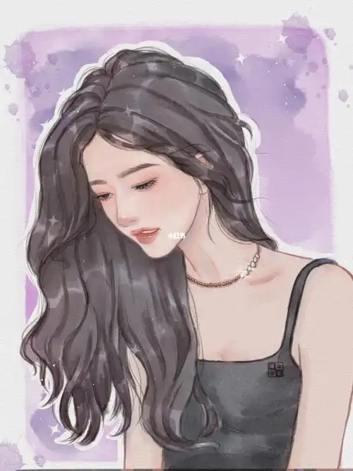 赵露思头像  #人间理想赵露思  #赵露思壁纸  #手绘头像  #水彩