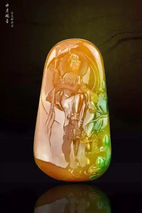 玉统九洲翡翠艺术玉雕师余志群介绍及作品赏析