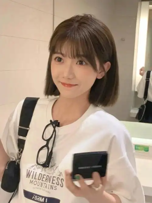 女生必尝试小脸发型7615人见人爱瘦脸锁骨发|||颜值爆表初恋头