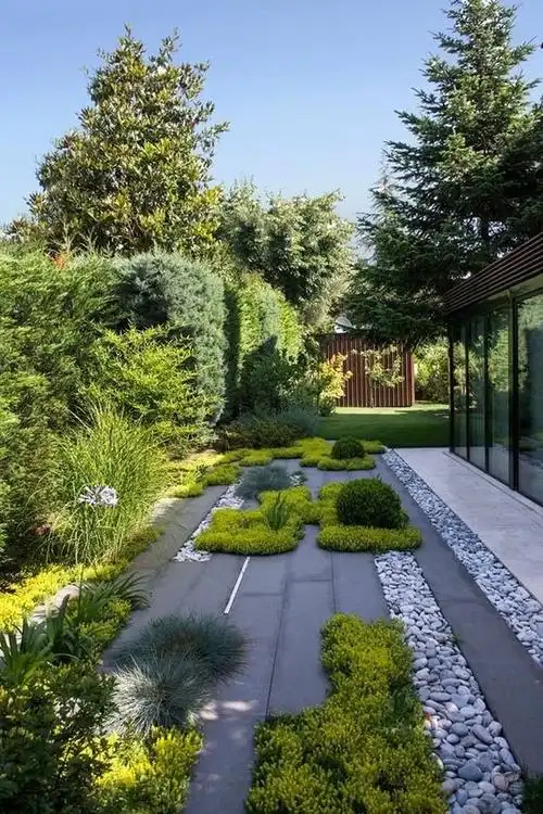 庭院地面怎么铺才好看?50款精致有档次铺装做法,为您提供灵感