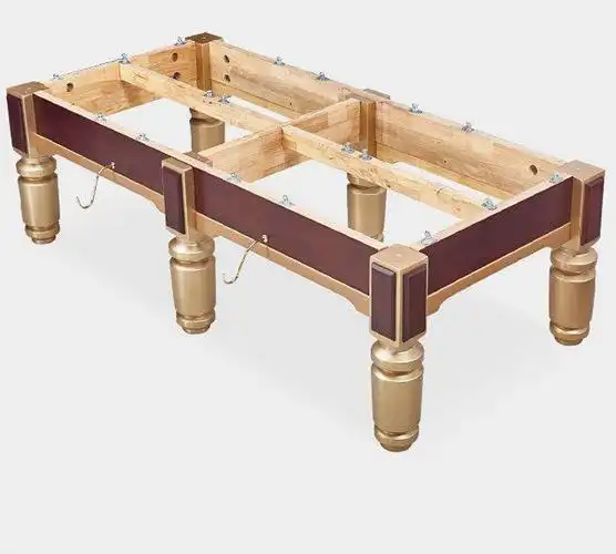 lkd台球桌金腿厅商用钢库家用桌球房中式黑八乔氏星牌美式标准型