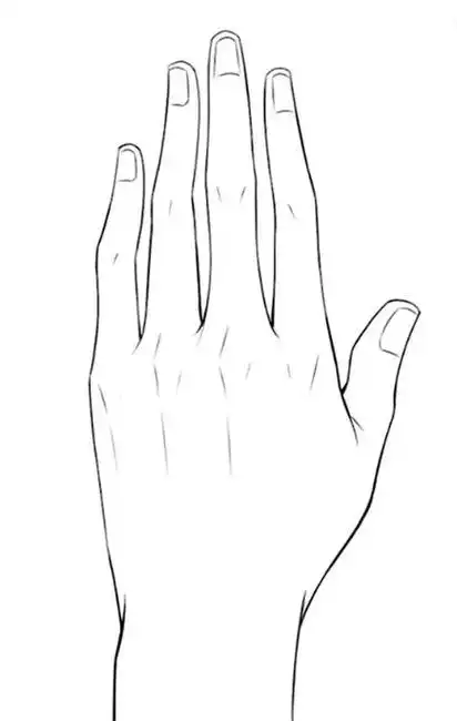 动漫人物手部画法教程!|手指|手部|画法_新浪新闻