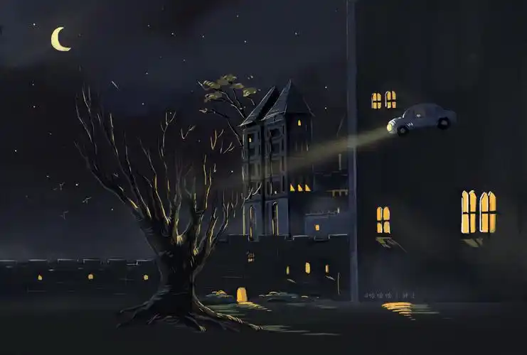 动漫壁纸- 哈利波特黑森林