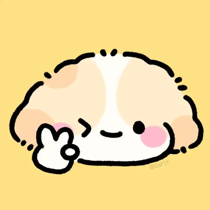 头像|比耶小动物大头9枚.#一起换头像 #卡通头像 #原创  - 抖音