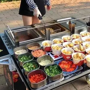 炸串小吃车摆摊价格