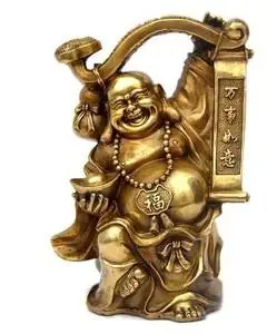 如意招财弥勒佛图片