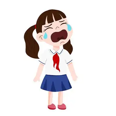 卡通伤心图片