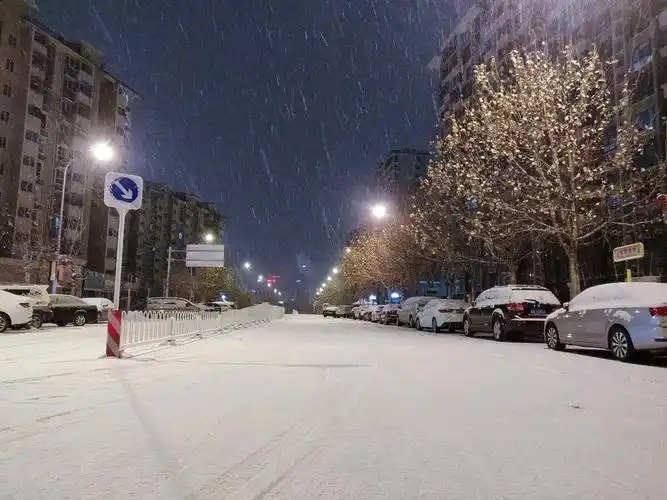 马路,街拍夜景 下雪,路灯,小区,夜景 楼梯,绚丽,夜晚,灯光 街拍,外卖
