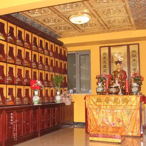 万佛墙 佛堂观音殿 寺庙佛堂佛龛