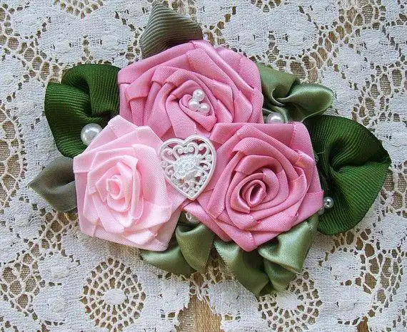 丝带花制作(丝带花)