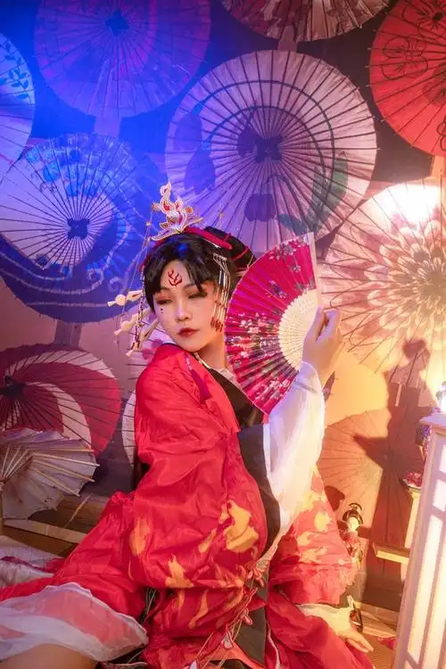 阴阳师不知火蝶步韶华cos正片