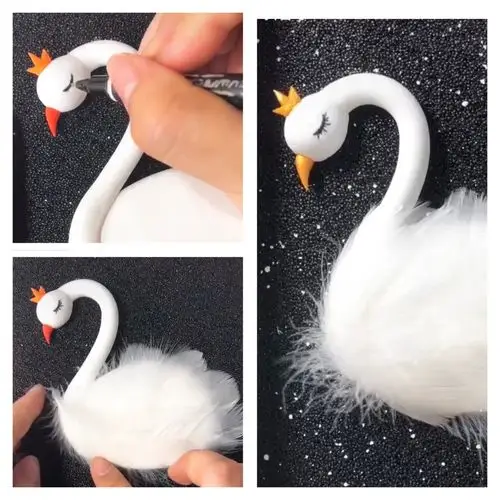 手工《小天鹅》