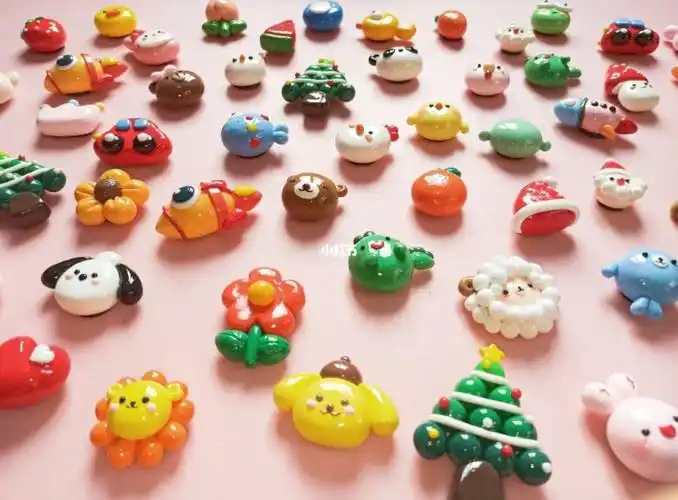 可爱粘土冰箱贴大集合有手就能做哦