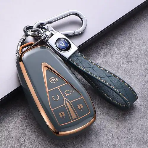 逸动2021款长安plus钥匙套新21款plus蓝鲸版车包车用钥匙包
