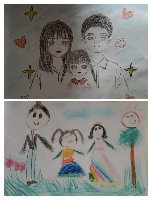 额敏县天合幼儿园大三班《温馨全家福》主题活动