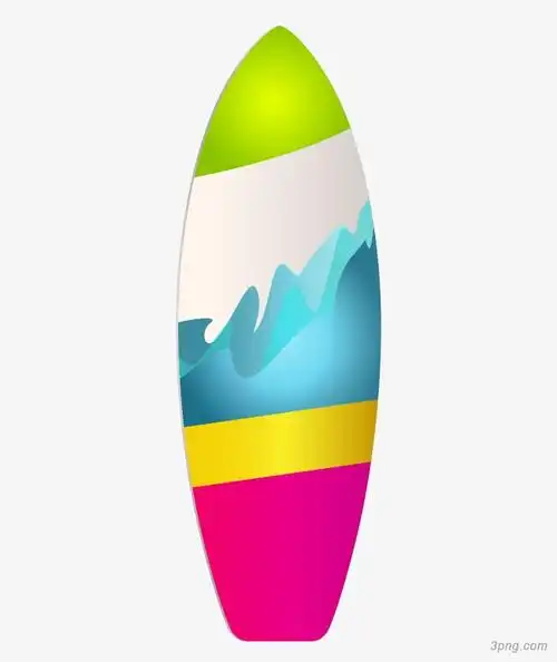 冲浪板png素材透明免抠图片-其他元素