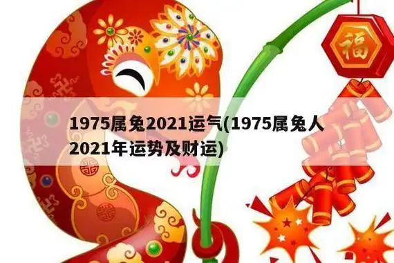属兔的男人1975年出生其实相对于过去的一段时间来说,他们2021年各
