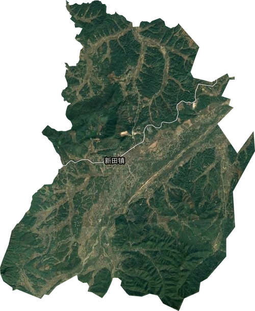 新田镇高清卫星地图,新田镇高清谷歌卫星地图