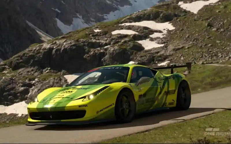 gt7 法拉利458 车身涂装