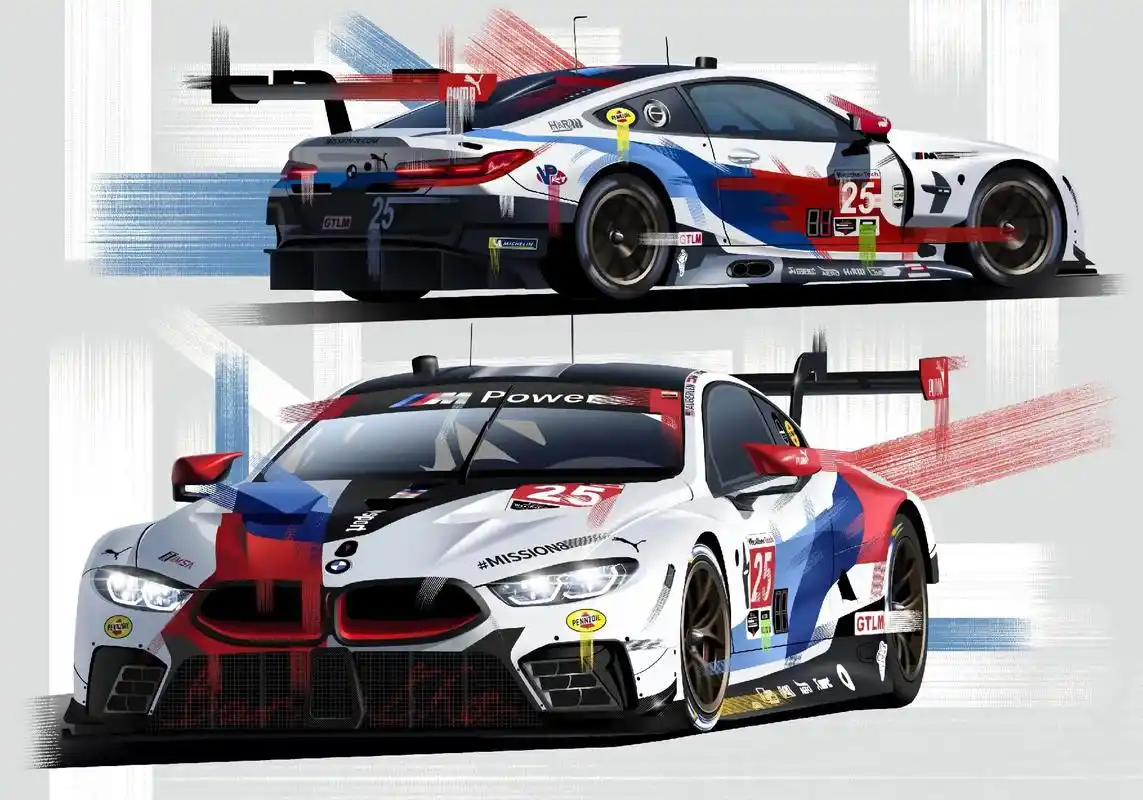 procreate插画 宝马m8 gte.手绘m8 心动吗  - 抖音