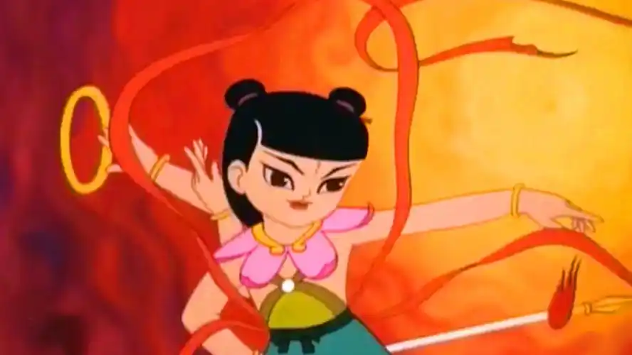 《西游记》多半是看了一些电影电视剧,譬如动画片《哪吒闹海》,86版