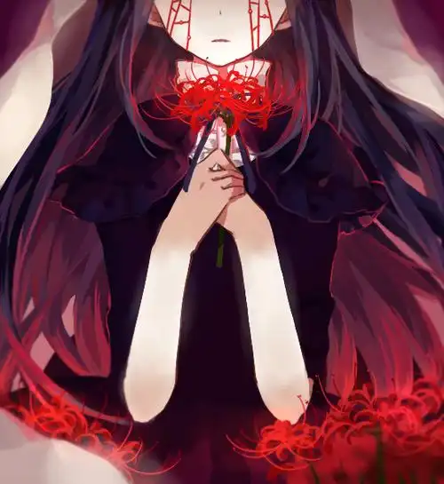 要卡通二次元的,最好再唯美一点.