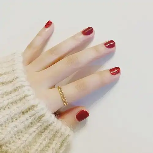 2021想旺新年红美甲一定不能少