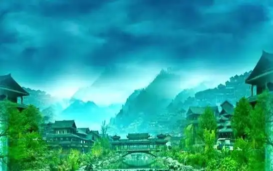 jf022《笋儿尖尖》傣族舞蹈竹笋竹林少数民族舞蹈led大屏幕背景视频