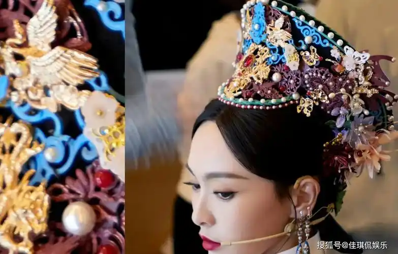 唐嫣在王牌对王牌里的皇后妆造太好看了,梦回锦绣未央!
