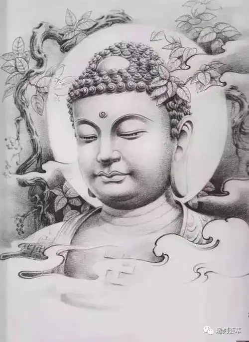 手稿头像玉雕素材