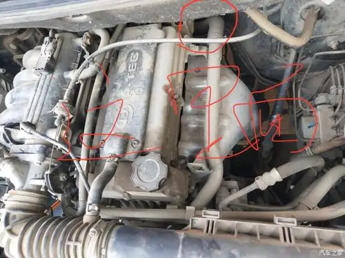 求助论坛大神14款宏光s12节温器在哪个位置