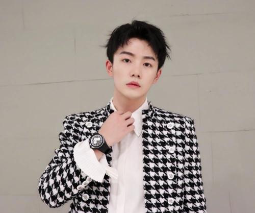 夏志远出席腾讯视频拾光盛典复古宫廷风展现时尚品味