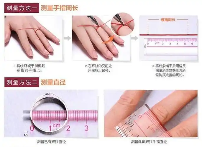 5.手指周长(mm)(测量任意偏好手指,建议左手中指)