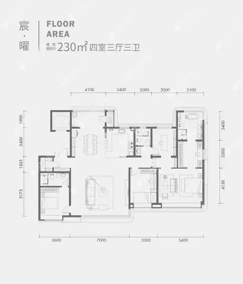 龙湖天曜户型图