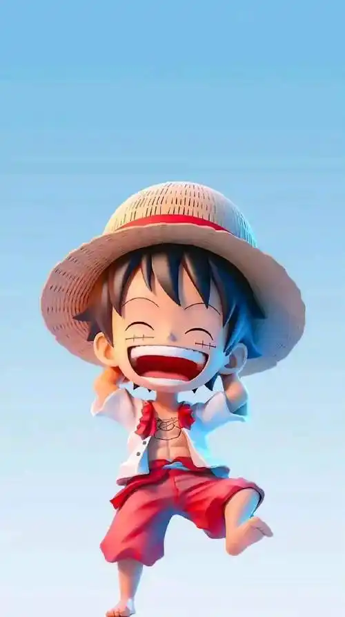 海贼王壁纸|路飞的笑