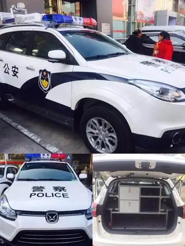 驭胜s350南昌街头增靓丽风景110警车焕新