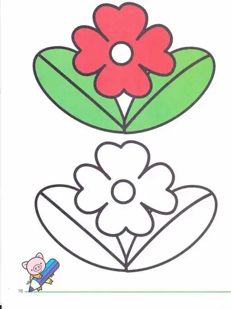 中班简笔画中班简笔画大全简单漂亮