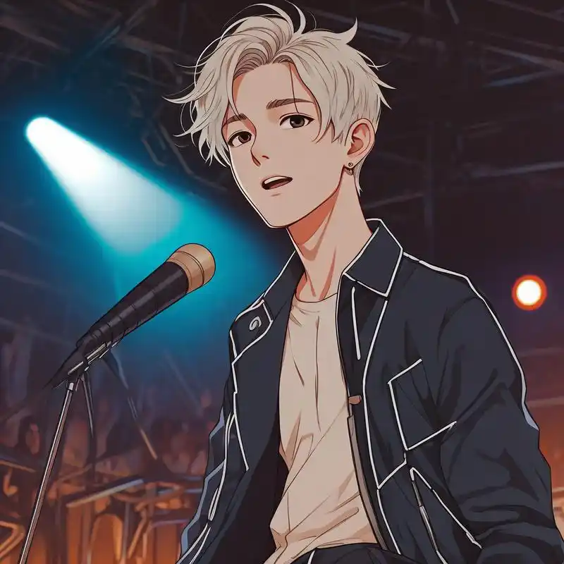 97帅气男主播专属头像94 想要成为直播间的焦点?